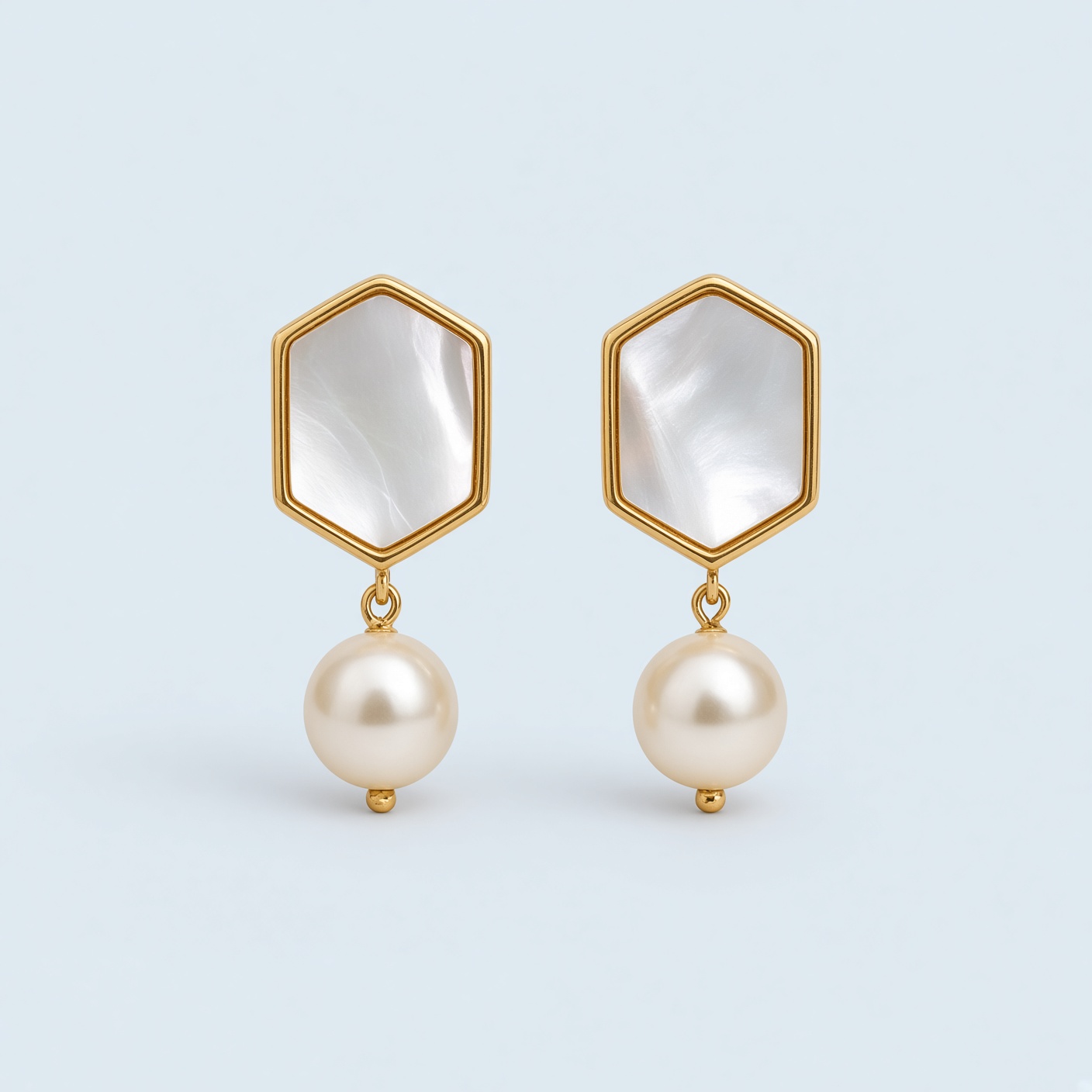 Rectangle Drop Earrings