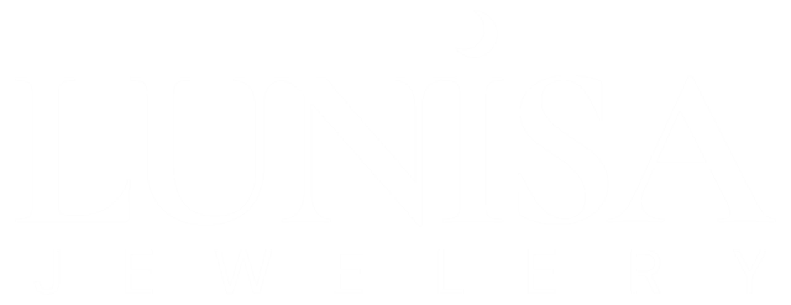 lunisa jewelry White